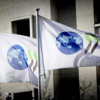 OECD flag ved OECD Paris